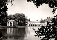 Fontaineableau MODERN CARD the palate pond of the carpi house of the emperor and court of the fountain