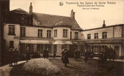 Belgique CPA Pensionnat des soeurs de Sainte Therese Pont a Chin les Tournai Une vue interieure