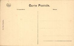 Belgique CPA Pensionnat des soeurs de Sainte Therese Pont a Chin les Tournai Cour des petits garcons