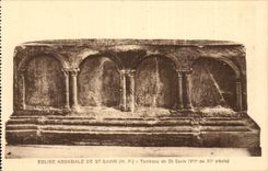 Str Savin CPA das Abteikirche Grab von Str Savin
