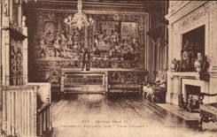 Albi CPA Castle Henri IV Room of the sovereign known as Henri d' Albert