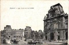 Paris CPA La place du Carrousel