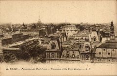 Paris CPA Panorama des huit ponts