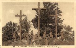 Lourdes CPA the martyrdom (12th station) Died of our lord
