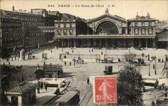Paris CPA Gare Is