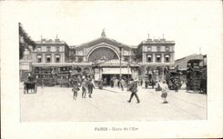 Paris CPA Gare Is