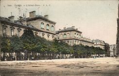 Paris CPA Hotel Dieu (hopital hospital)