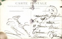 Paris CPA Parks quay of Orsay