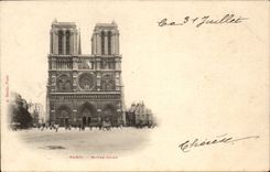 Paris CPA Notre DAme (cathedrale)