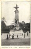 Paris CPA Monument of Gambetta
