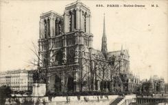 Paris CPA Notre Dame (cathedral)