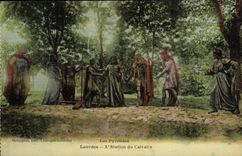 Lourdes CPA 10th station of the martyrdom