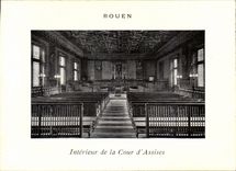 Interior Rouen CPA of the Court of Assizes (justice)
