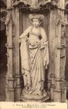 Borough CPA Statue Flemish Tomb of Philibert the Beautiful Church of Brou