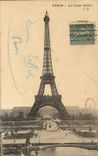 Paris CPA Eiffel Tower