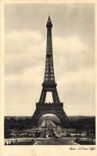 Paris CPA the Eiffel Tower