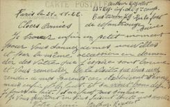 Paris CPA Palate of Beautiful arts or Grand Palais Avenue Nicolas II