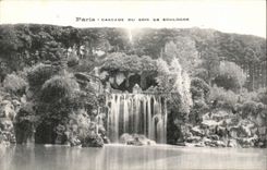 Paris CPA Cascade du bois de Boulogne