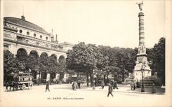 Paris CPA Place du Chatelet