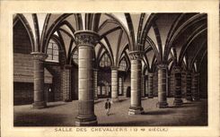 CPA Mont Saint Michel Room of the knights (13th)