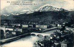 Ansicht Grenoble-CPA und feste Masse von Moucherotte