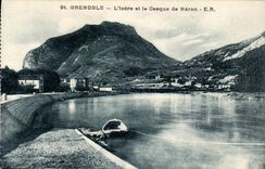 Grenoble CPA der Isere und der Sturzhelm von Neron