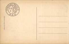 Pau CPA the castle Henri IV Dining room and Statue of Henri IV