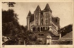 Pau CPA the castle Henri IV seen of the park