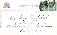 Peasant CPA Fantasy Illustrated songs Comin thro the Rye (agriculture)