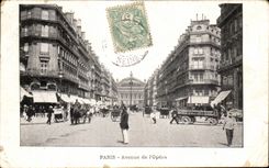 Paris CPA Which occurred of the opera