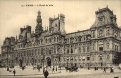 Paris CPA L'hotel de ville 