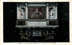 Paris CPA the room of the meetings of the House of Commons