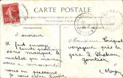 Paris CPA the room of the meetings of the House of Commons