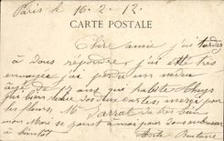 Paris CPA Entrance of Invalides the walls