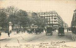 Paris CPA Rue Lafayette Sqaure Montholon