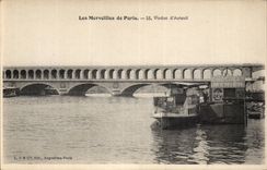 Paris CPA Le viaduc d'Auteuil