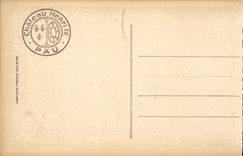 Pau CPA the castle of Henri IV Room Louis XIV known as Abd el Kader