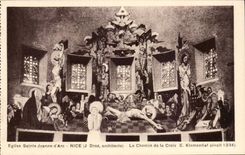 Nettes CPA Rglise Sainte Jeanne des Architekten des Bogens J Droz die Weise des QuerKlementief pinxit 1934