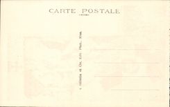 Nette CPA Kirche Sainte Jeanne der Weise Architekt des Bogens J Droz des Querdetails der 8 Station Klementief 1934