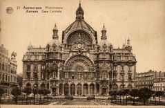 Zentralestation Belgien-Belgie Antwerpen CPA