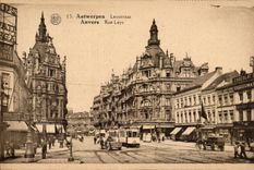 Strasse Leys Belgien-Belgie Antwerpen CPA