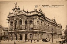 Flamen-Theater Belgien-Belgie Antwerpen CPA