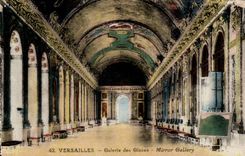 Versailles CPA the castle Gallery of the ices