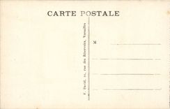 Versailles CPA the castle Gallery of the battles