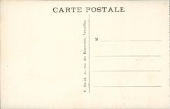 Versailles CPA the castle Large water Basin of Apollo