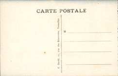 Versailles CPA the castle Large water of the basin of the Dragon