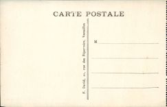 Versailles CPA the castle large the trianon Chambre has to sleep of Napoleon 1st