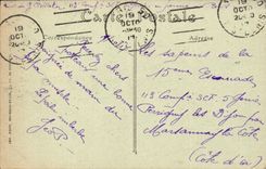 Paris CPA Vue des sept Ponts prise de Saint Gervais (Tour Eiffel)