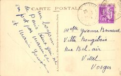 Paris CPA Panorama sur la Seine 