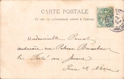 Paris CPA Seen from of Trocadero